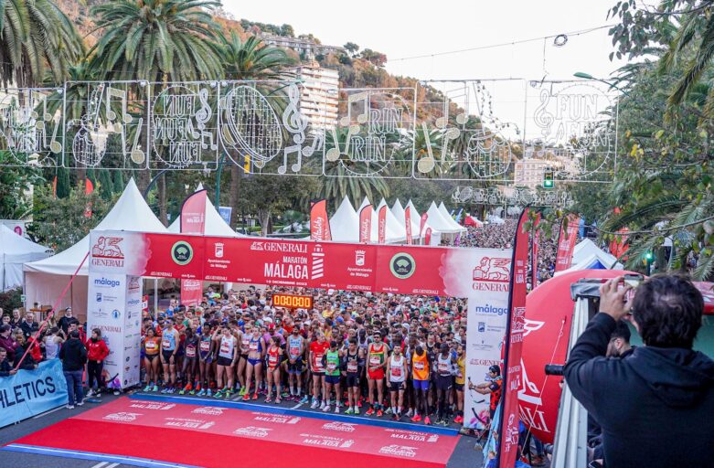 Malaga Marathon sets new records with 22000 participants